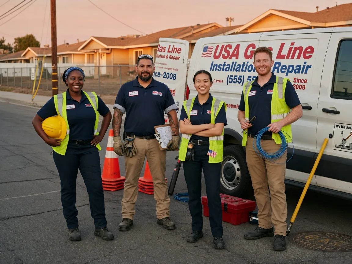 Gas Line Installation company in Doyle, CA